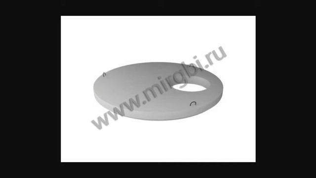 Крышка колодца с четвертью