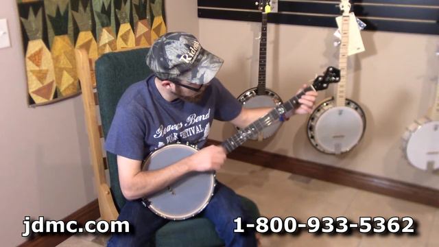 Ome Juniper 5-String Openback Banjo Demonstration - JDMC смотреть онлайн