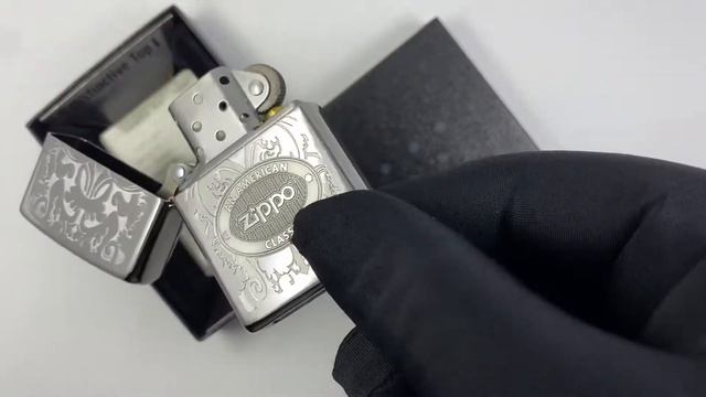 24751 Зажигалка Zippo AN American Classic, Polish Chrome смотреть онлайн