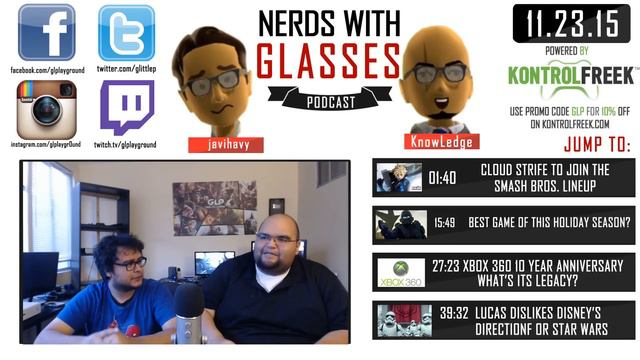 NWG Podcast: Xbox 360 10 Year Anniversary, Cloud Strife Coming to Smash Bros., Lucas vs Disney смотреть онлайн