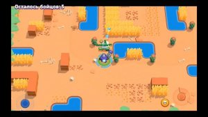 ГАЙД НА РИКО.РИКОШЕТ В ОДИНОЧНОМ СТОЛКНОВЕНИИ.КАК ТАЩИТЬ В БРАВЛ СТАРС?