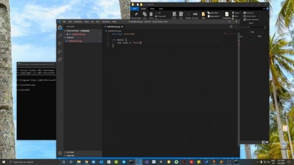 Visual Studio Code setup on windows for C++ using msvc | 2020