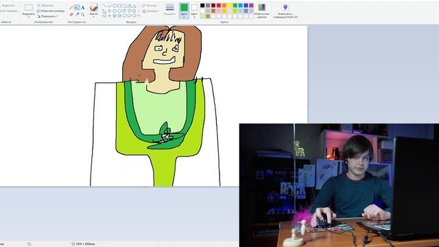 Как правильно и красиво нарисовать МОНА ЛИЗУ смотреть онлайн