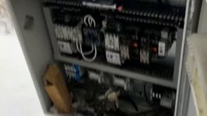 Сгорел шкаф управления  Grundfos LCD (канализация). Замена магнитного пускателя и реле. СU212.