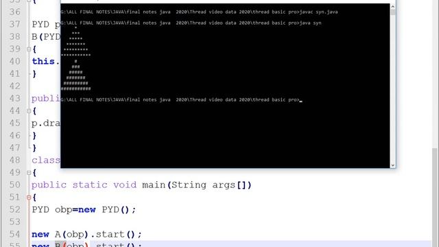 4BCA Java Programming(synchronized Thread) смотреть онлайн