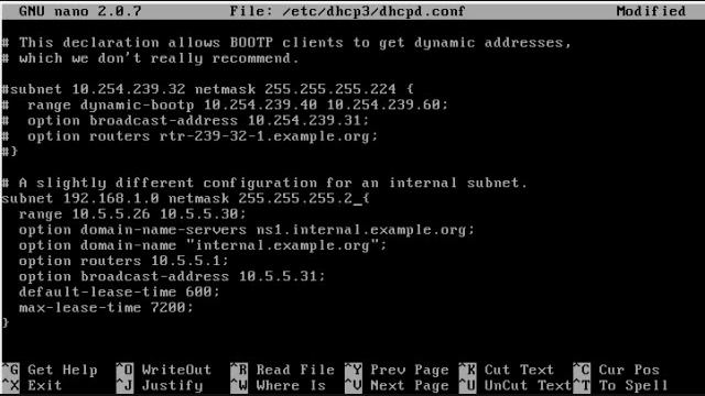 KONFIGURASI KONFIGURASI DHCP SERVER DEBIAN 5 смотреть онлайн