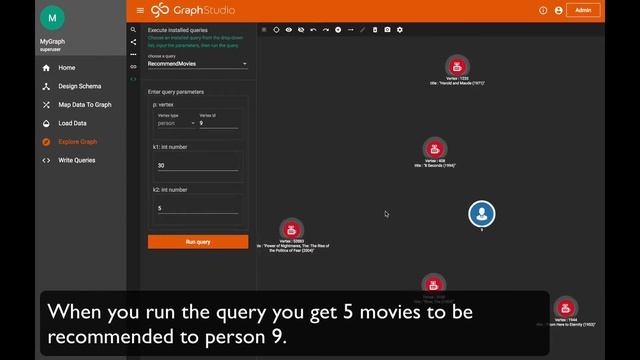 Execute GSQL Queries in Explore Graph Page смотреть онлайн