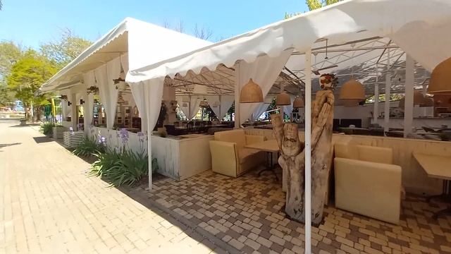 Отдых в Ейске на Азовском море . Парк И. М. Поддубного . смотреть онлайн