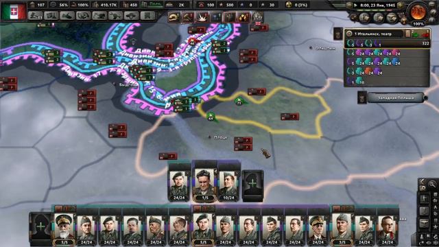 Hearts of iron 4 №19 (Италия). Захват мира. смотреть онлайн