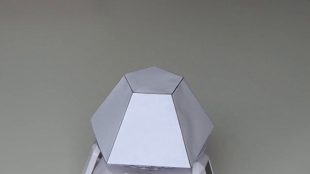Truncated pentagonal pyramid, пятиугольная усечённая пирамида смотреть онлайн