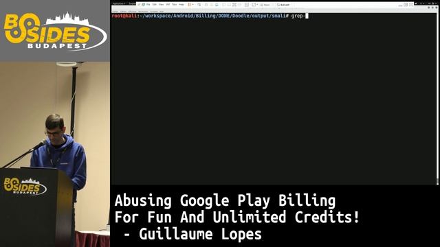 BSidesBUD2019: Abusing Google Play Billing For Fun And Unlimited Credits! - Guillaume Lopes смотреть онлайн