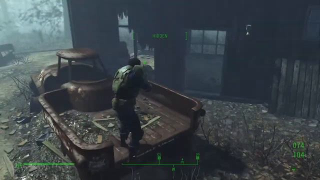 Fallout 4 - Fog ghoul eats his shit смотреть онлайн