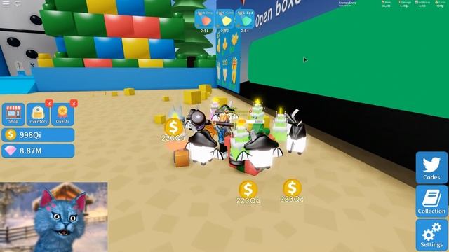 New Update! Toy Land! 80 Million Max Power Hammer! - Roblox Unboxing Simulator смотреть онлайн