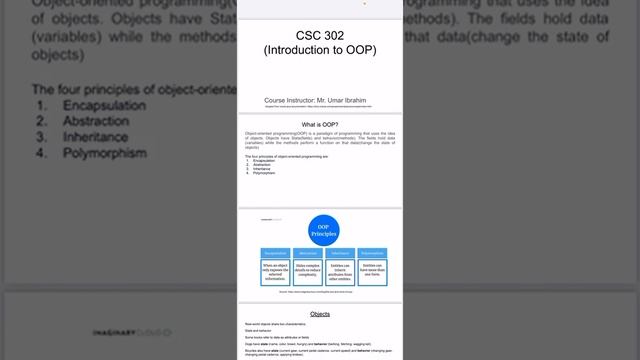 Basics of object oriented programming in Java (slides created from oracle Java website ) смотреть онлайн