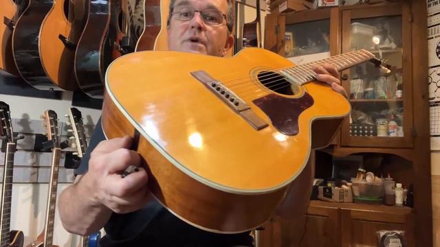 60’s Harmony H1203 Sovereign X-Braces “Resto Mod” DEMO смотреть онлайн
