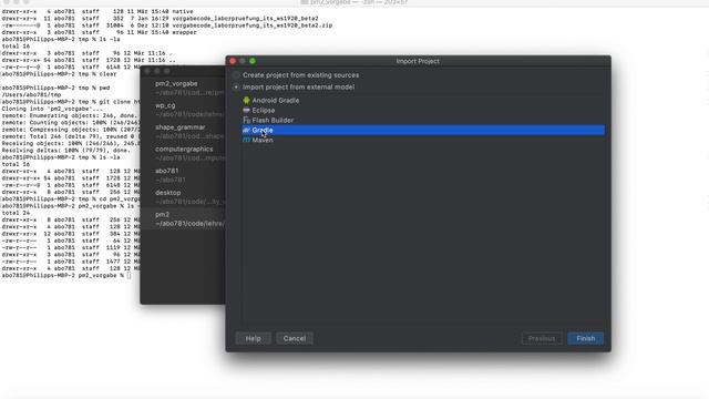 Programmiermethodik 2: Einrichten des Vorgabeprojektes (Gitlab, Gradle, IntelliJ) смотреть онлайн