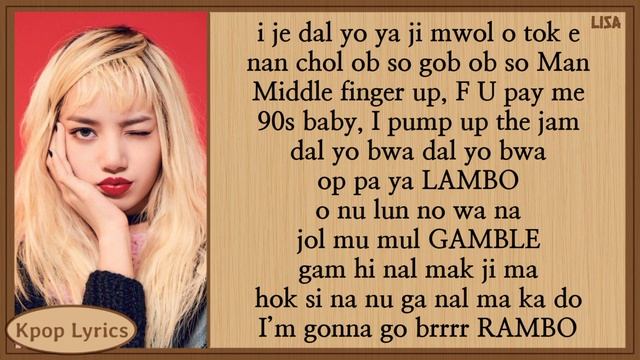 BLACKPINK BOOMBAYAH Easy Lyrics смотреть онлайн