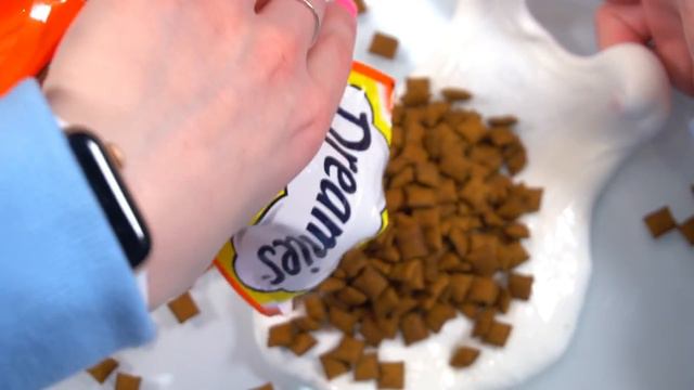 ШОК! ДОБАВЛЯЮ МНОГО ВСЕГО В СЛАЙМ! ЭКСТРЕМАЛЬНЫЙ ВЫПУСК С КОРМОМ ДЛЯ ЖИВОТНЫХ смотреть онлайн