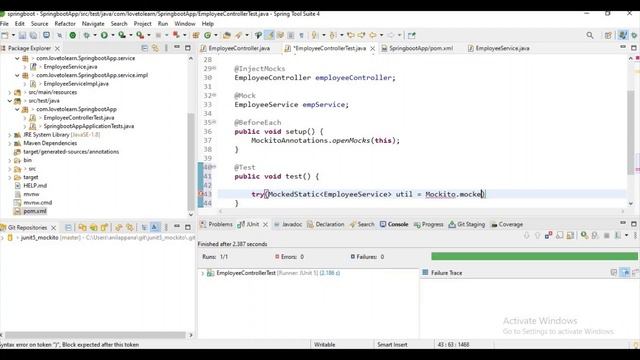 How to mock static methods in mockito in springboot #java #mockito смотреть онлайн