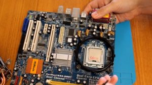 Установка башенного кулера на процессор