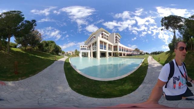Отправляю вас в Турцию в Rixos Premium Belek 5* Главный обзор отдых 360 панорамное видео vr Белек смотреть онлайн