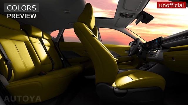 2024 Hyundai Kona - INTERIOR & Color Options смотреть онлайн
