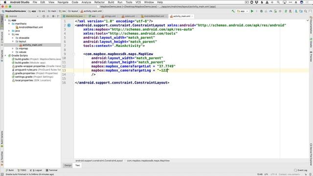 Build an Android App in Java: (1/4) Start with a Map in Mapbox SDK смотреть онлайн