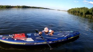 Как залезть на SUP доску если упал