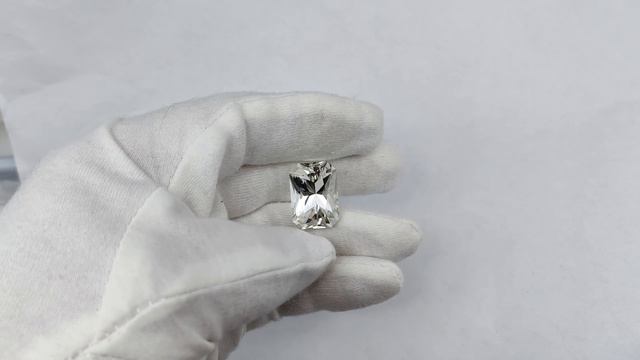 Ювелирные камни - горный хрусталь (кварц) октагон 21*15 мм смотреть онлайн