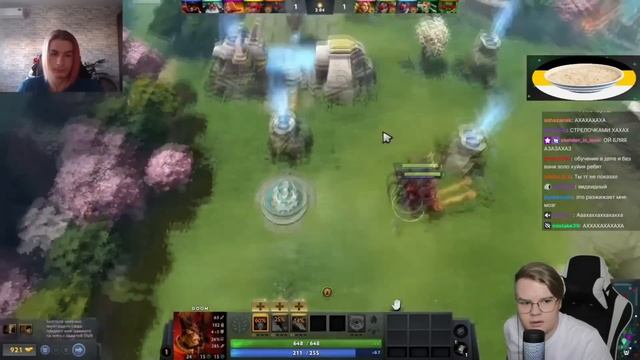 КАША СМОТРИТ КАК ИВАН ЗОЛО ПРОХОДИТ DOTA 2 +ЧАТ #kussia #каша #рофлыkussia смотреть онлайн