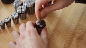 2.6 Цанговые патроны ER | Закрепление инструмента в цангах ER32, ER25, ER40, ER16...