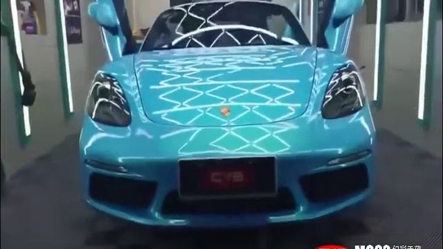 CYS Films MG82 Vinyl Car Wrap - MAGIC SKY BLUE смотреть онлайн