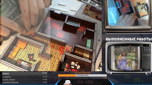 [Сборка] Диорама по игре Hotline Miami Море крови (Alex и Ash) смотреть онлайн