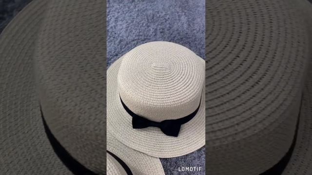 Шляпа женская летняя канотье с бантиком смотреть онлайн
