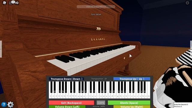 Minecraft Sweden: Roblox piano смотреть онлайн