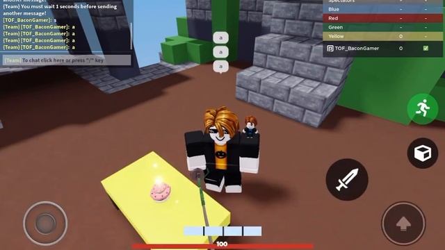 How to type commands in team chat (Roblox Bedwars glitch) смотреть онлайн