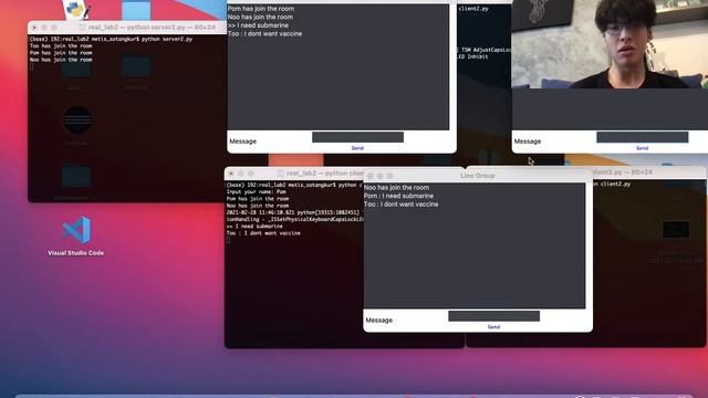Lab2 Socket Programming by Metis Sotangkur смотреть онлайн