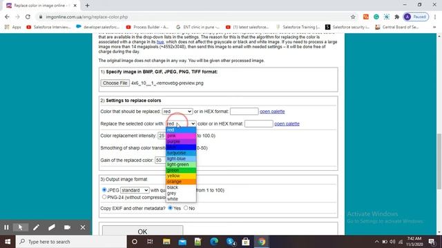 How to change Image Color Online смотреть онлайн