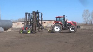 Трактор YTO LX 2204 испытание на Алтайской МИС