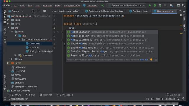 Spring Boot with Apache Kafka Producer and Consumer example in 5 mins смотреть онлайн