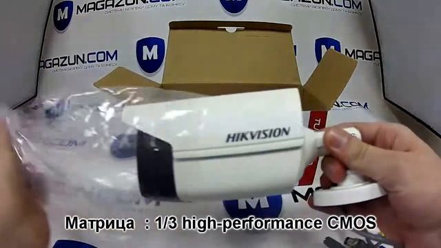 Обзор Turbo-HD камеры видеонаблюдения HikVision DS-2CE16C0T-IT5 (6 мм) смотреть онлайн