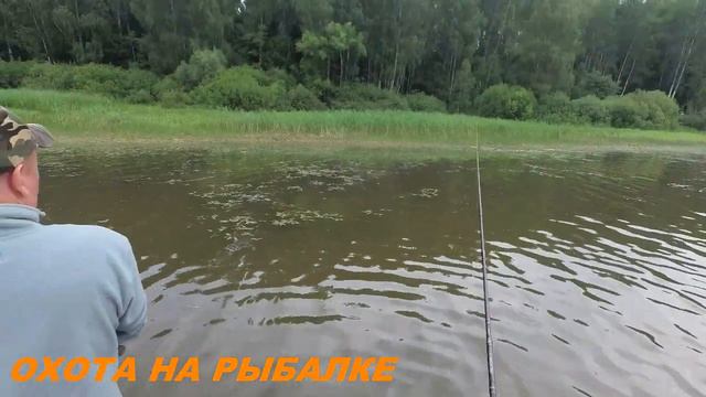 ЛОВЛЯ ЩУКИ НА СПИНИНГ В ТРАВЕ ! смотреть онлайн