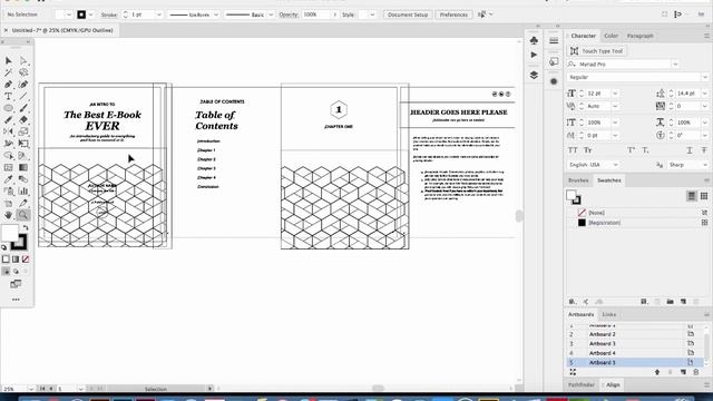 How to open and edit a multi page PDF in Illustrator CC смотреть онлайн