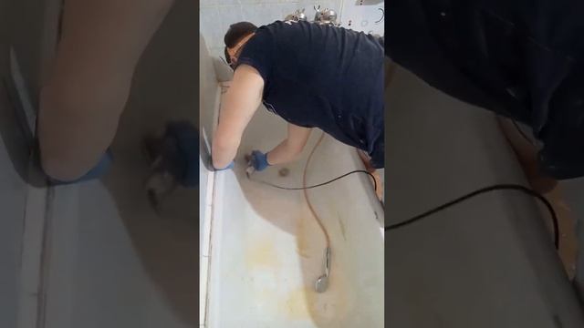 Реставрация ванны жидким акрилом. Технология реставрации ванны смотреть онлайн