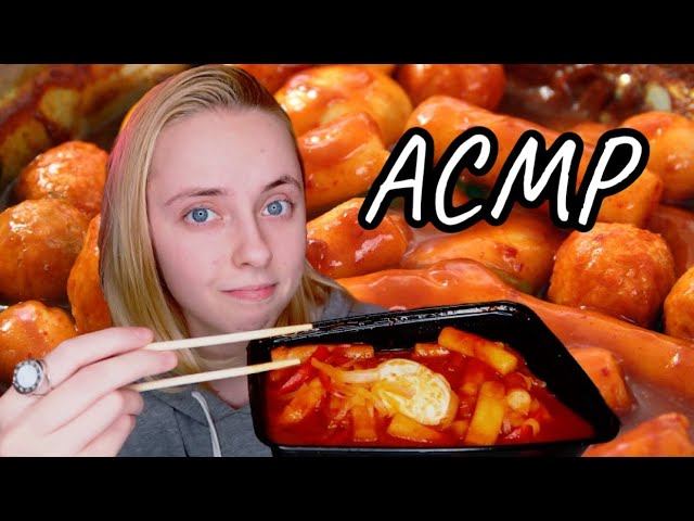 Токпокки и Корн-дог из Кореи Банана Крис АСМР и МУКБАНГ смотреть онлайн