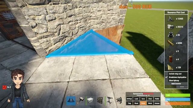 Rust: проект мини замка! смотреть онлайн