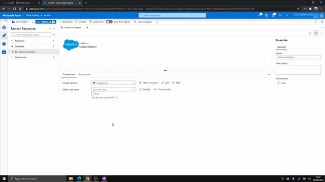 Extract Salesforce to Azure Data Lake using Azure Data Factory смотреть онлайн