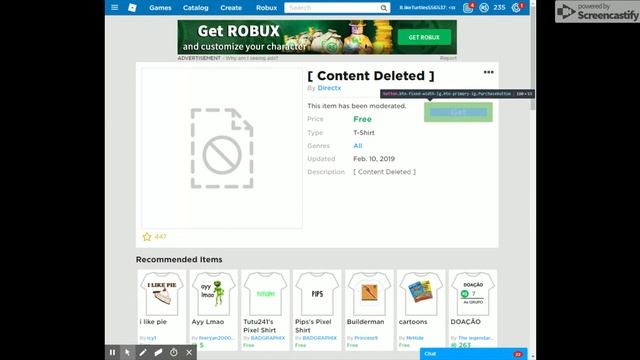 (22) [ Content Deleted ] - Roblox смотреть онлайн