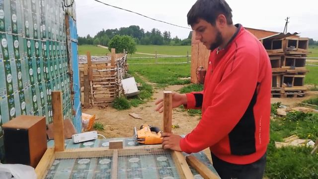 Клетка для кроликов своими руками.Клетка с разборным маточником смотреть онлайн