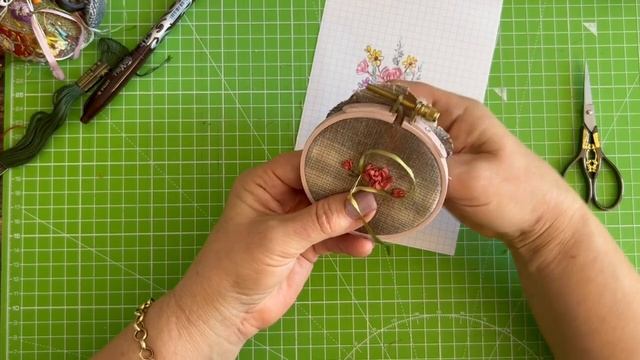 Вышивка лентами #вышивка#broderie#leçon#вышивкалентами#вышивкадляначинающих смотреть онлайн